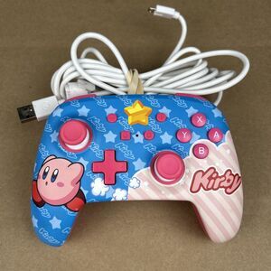PowerA Kirby Wired USB Controller for Nintendo Switch, 10 ft Cable, Multicolor